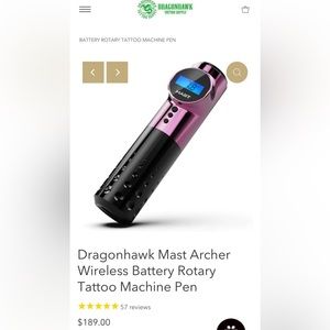 Mast Archer Wireless Tattoo Machine
